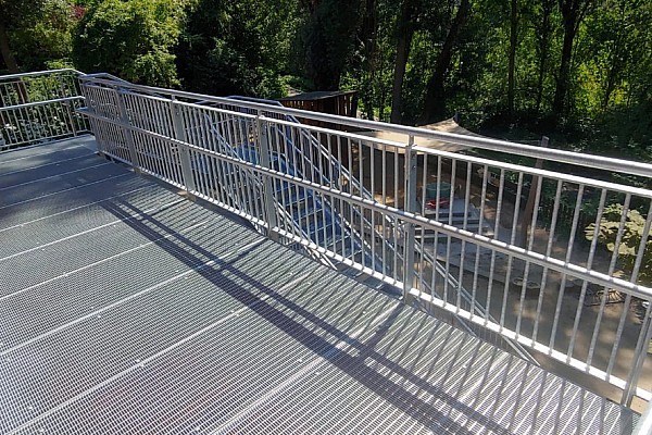 Brandschutz-Treppen und -Leitern