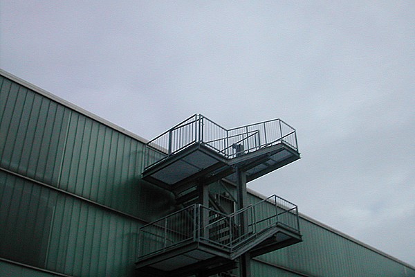 Brandschutz-Treppen und -Leitern