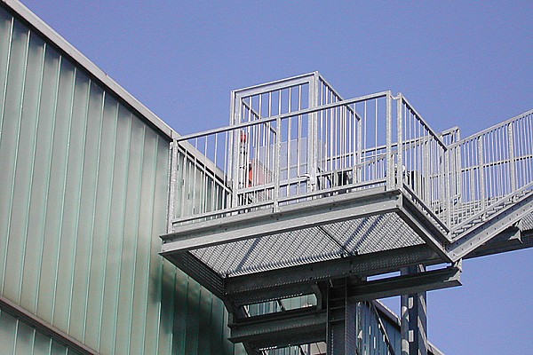 Brandschutz-Treppen und -Leitern