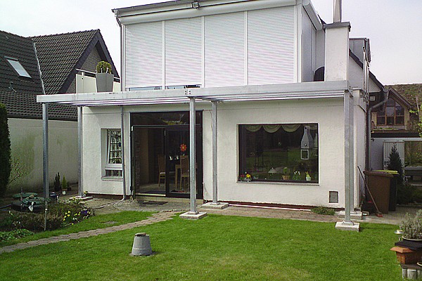 Vordächer und Terrassenüberdachungen